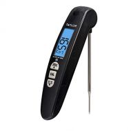 Taylor Precision Products Digital Turbo Read Thermocouple Thermometer with Folding Probe, Black: Taylor Timer Sur La Table: Kitchen & Dining