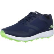 Skechers Womens Max Golf Shoe, Navy/Green, 8.5 W US