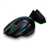 Razer Basilisk Ultimate Hyperspeed Wireless Gaming Mouse w/ Charging Dock: Fastest Gaming Mouse Switch - 20K DPI Optical Sensor - Chroma RGB - 11 Programmable Buttons - 100 Hr Batt