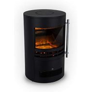 Klarstein St. Moritz, Electric Fireplace, Electric Chimney, Fan Heater, Heating, Can Be Operated Separately From The Fan Heater, 1850 Watt, Adjustable Thermostat, No Fire Or Smoke,