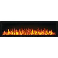 Napoleon Entice Series Wall Hanging Electric Fireplace, 60 Inch, Black