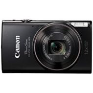 Canon PowerShot ELPH 360 Digital Camera w/ 12x Optical Zoom and Image Stabilization - Wi-Fi & NFC Enabled (Black)