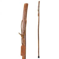 Brazos Free Form Sassafras Walking Stick, Handcrafted Wooden Staff, Hiking Stick for Men and Women, Trekking Pole, Wooden Walking Stick, Made in the USA, Natural, 55 Inch, (602-300
