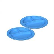 Green Toys GREEN TOYS Divided Plates 2 Per Set Blue, 2 CT