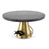Michael Aram Calla Lily Midnight Cake Stand (also used for desserts, cheeses, sushi, etc.) #123175