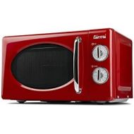 [아마존베스트]Girmi FM21 Vintage Design Combi Oven 20 Litre 700+800 W Red