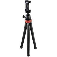 Hama Flexpro Tripod for Smartphone, GoPro and Photo Cameras, 27 cm Red