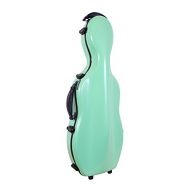Tonareli Music Supply Tonareli Adjustable Viola Case Lime Green with Wheels