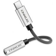 [아마존베스트]CNXUS USB C to 3.5 mm Jack Adapter Type C Headphone Adapter Aux Adapter Compatible for Samsung S20/S20 Plus/Note20/Note10, for Huawei P40/P30 Pro/P20, Mate30/20/10 Pro, Pixel 4/3,