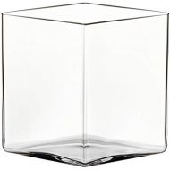 Iittala Ruutu Vase, Transparent, 205 x 180 mm