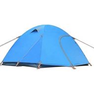 WUWUDIT CESULIS Protection Sun 2-3 People Camping Tent Outdoor Tents Supplies Waterproof Shade Canopy for Hiking Mountaineering Tent (Color : Blue)