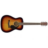 Fender CC-60S Acoustic Guitar (3-Color Sunburst, Walnut Fingerboard)