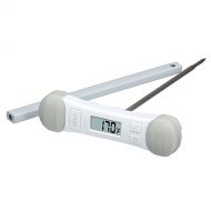 Taylor Precision Products Adjustable Probe Thermometer, White: Kitchen & Dining