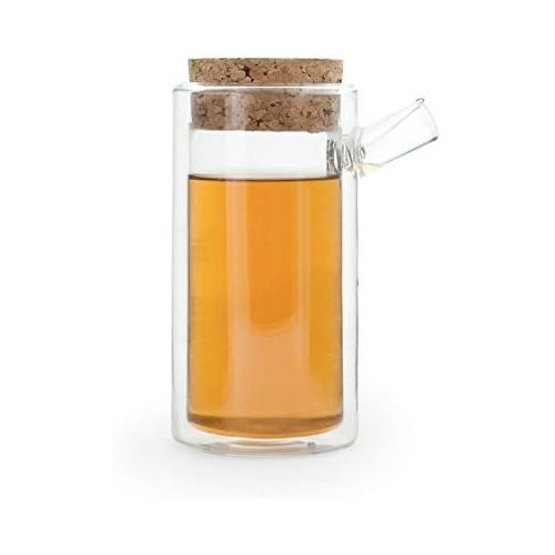  [무료배송]키커랜드 오라 티팟 Kikkerland Ora Teapot, Clear