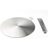 [아마존베스트]RUNZI Induction/Heat Diffuser/Adapter Plate with Removable Handle, 14 cm