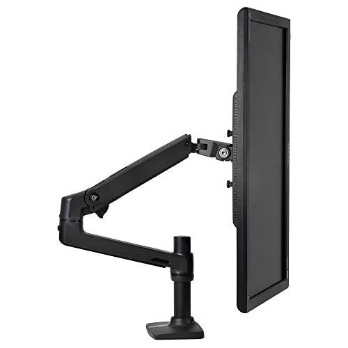  [아마존베스트]ERGOTRON LX Monitor Arm in Black - Monitor Desk Mount with Patented CF Technology for Screens up to 34 Inches and 33 cm Height Adjustment