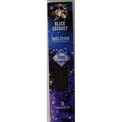 인센스스틱 The Dipper Black Coconut 11 Inch Incense Sticks - 20 Sticks