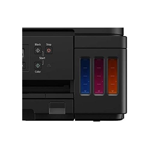 캐논 [아마존베스트]Canon PIXMA G6050 MegaTank Printer Refillable Inkjet Multifunctional Device DIN A4 (Scanner, Copier, WLAN, LAN, Duplex Print, Large Ink Tanks, High Range, Low Page Costs), Black