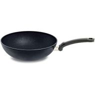 Fissler Adamant Aluminium Wok 28 cm Coated Non-Stick Coating High Rim Scratch-Resistant All Hob Types - including Induction