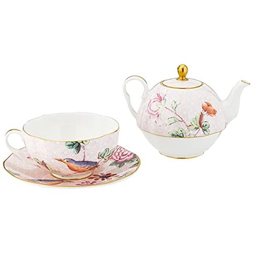  Wedgwood 40035043 Cuckoo Tea for one, teapot 19.6 oz, teacup 12.2 oz, Multicolor
