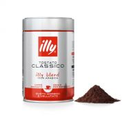 illy Classico Ground Espresso, Medium Roast, 100% Arabica Coffee Blend Can, 8.8 Ounce (Pack of 6)