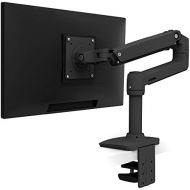 [아마존베스트]ERGOTRON LX Monitor Arm in Black - Monitor Desk Mount with Patented CF Technology for Screens up to 34 Inches and 33 cm Height Adjustment