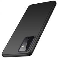 Anccer Compatible with Samsung Galaxy A52 5G Case (2021), Galaxy A52S 5G Case (2021)?[Colorful Series] [Ultra-Thin] [Anti-Drop] Premium Material Slim Full Protective Cover (Black)