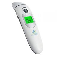 Amplim No Touch Professional Forehead and Ear Thermometer, Non-Contact Digital Baby Thermometer for Kids Adults Infants Toddlers, Touchless Temporal Thermometer with Base Stand, FSA HSA