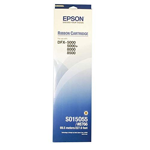 엡손 Epson 8766 Ribbon Cartridge for DFX-5000/5000+/8000 Dot-Matrix Printers