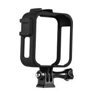 Andoer Action Camera case Camera Plastic Protective Frame Housing Vlog Cage with Dual Cold Shoe Mounts for GoPro Max Sports Camera