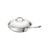 All-Clad 6412 SS Copper Core 5-Ply Bonded Dishwasher Safe Chefs Pan / Cookware, 12-Inch, Silver