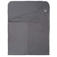 TETON Sports Sleeping Bag Liner; A Clean Sheet Set Anywhere You Go; Perfect for Travel, Camping, and Anytime You’re Away from Home Overnight; Machine Washable; Travel Sheet Set for