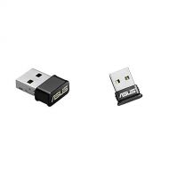 ASUS USB AC53 AC1200 Nano USB Dual Band Wireless Adapter, MU Mimo, Black & USB BT400 USB Adapter w/ Bluetooth Dongle Receiver, Laptop & PC Support, Windows 10 Plug and Play /8/7/XP