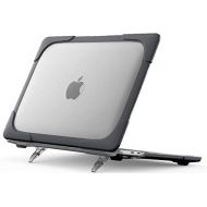 [아마존베스트]ProCase MacBook Pro 13 Inch Case 2020 M1 A2338/ A2289/ A2251, Heavy Duty Slim Hard Shell Dual Layer Protective Cover with Fold Kickstand for MacBook Pro New 13-inch Retina with Tou