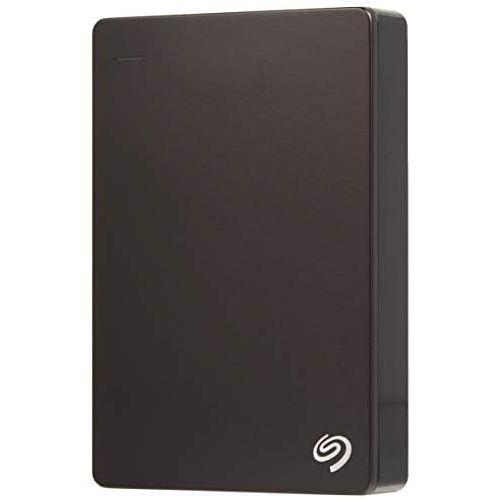  Seagate Backup Plus Portable 4TB External Hard Drive HDD  Black USB 3.0 for PC Laptop and Mac, 2 Months Adobe CC Photography (STDR4000100)