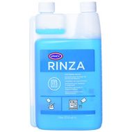Urnex Rinza Alkaline Formula Milk Frother Cleaner - 33.6 Ounce [Over 30 Uses] - Breaks Down Milk Protein Fat and Calcium Build Up Cycles Through Auto Frother Cleans Lines Steam Wan