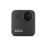 GoPro MAX ? Waterproof 360 + Traditional Camera with Touch Screen Spherical 5.6K30 HD Video 16.6MP 360 Photos 1080p Live Streaming Stabilization (International Version), Black