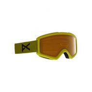 Anon Mens Helix 2.0 Goggle PERCEIVE with Spare Lens, Green/Perceive Sunny Bronze