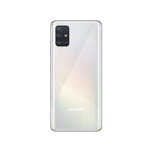 삼성 [아마존베스트]Samsung Galaxy A51 (128GB, 4GB) 6.5, 48MP Quad Camera, Dual SIM GSM Unlocked A515F/DS- Global 4G LTE International Model (Prism Crush White)