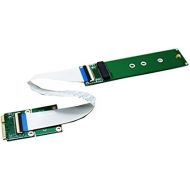 Sintech M.2 (NGFF) nVME SSD to Mini PCIe Adapter with 20cm Cable