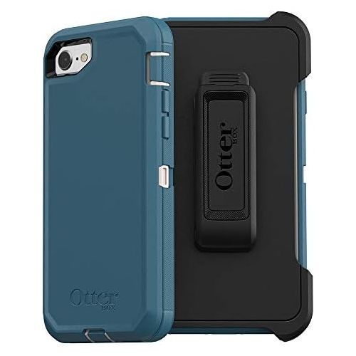 오터박스 [아마존베스트]OtterBox DEFENDER SERIES Case for iPhone 8/7 (NOT PLUS) - Retail Packaging - BIG SUR (PALE BEIGE/CORSAIR)