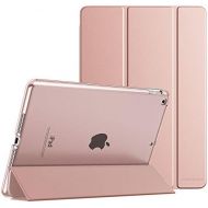 [아마존베스트]MoKo Case Fit New iPad 8th Gen 2020 / 7th Generation 2019, iPad 10.2 Case - Slim Smart Shell Stand Cover with Translucent Frosted Back Protector for iPad 10.2, Rose Gold(Auto Wake/