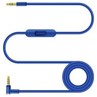 [아마존베스트]ALDOKE Replacement Audio Aux Cable Compatible with Beats Solo3 / Solo2 / Studio 3 / Studio 2 / Solo Pro Wireless Headphones, RemoteTalk Cable (Blue)