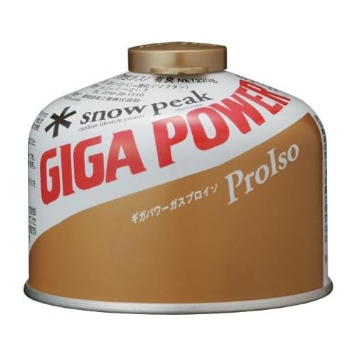  Snow Peak Gigapower Fuel 250 Gold, High Performance Four Season Blend Works in All Conditions, Stows Conveniently Within Trek 900 and Trek 1440 Pots