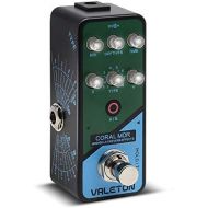 [아마존베스트]Valeton Coral MDR Digital Chorus Modulation Delay Reverb Multi Effects Guitar Pedal