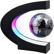 [아마존베스트]MOKOQI Magnetic Levitating Globe with LED Light, Cool Tech Gift for Men Father Boys, Birthday Gifts for Kids, Floating Globes World Desk Gadget Decor in Office Home /Display Frame