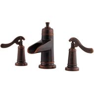 Pfister LG49YP1U Ashfield 2-Handle 8 Widespread Bathroom Faucet in Rustic Bronze, Water-Efficient Model