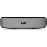Goobay Cabstone SoundBar Stereo Speaker with USB Plug n Play and AUX in, black