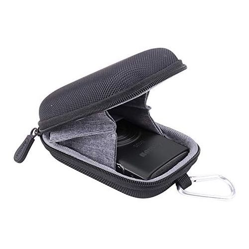  Aenllosi Hard Carrying Case Replacement for Canon PowerShot ELPH 180/190 Digital Camera (Carrying case, Black)
