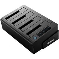 ORICO 40TB USB 3.0 to SATA I/II/III 4 Bay External Hard Drive Docking Station for 2.5 or 3.5 inch HDD, SSD with Hard Drive Duplicator/Cloner Function [4 x 10TB]